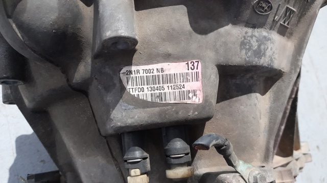 Caixa de Mudança montada (caixa mecânica de velocidades) 2N1R7002NB FORD
