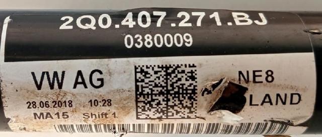 2Q0407271BJ VAG