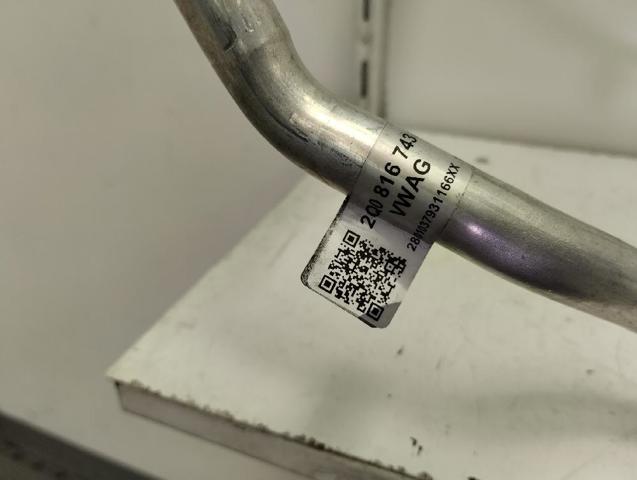 Mangueira de aparelho de ar condicionado, desde o vaporizador até o compressor 2Q0816743AG VAG