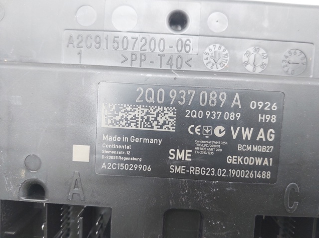 2Q0937089A VAG