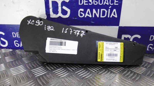 Cinto de segurança (AIRBAG) de encosto do assento esquerdo 30642776 VOLVO