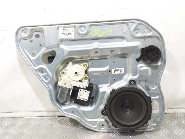 Motor de acionamento de vidro da porta traseira esquerda 30710068 VOLVO