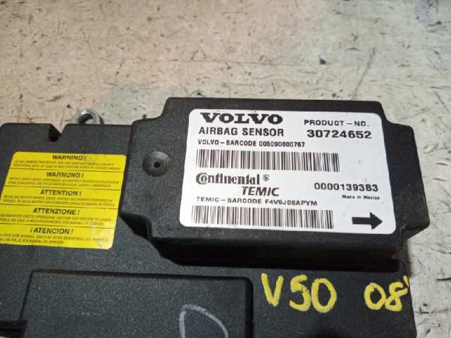 Módulo processador de controlo da bolsa de ar (Centralina eletrônica AIRBAG) 30724652 VOLVO