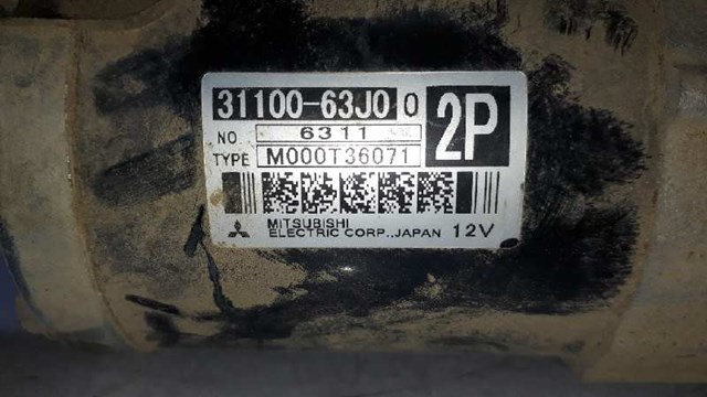 Motor de arranco 3110063J0 SUZUKI