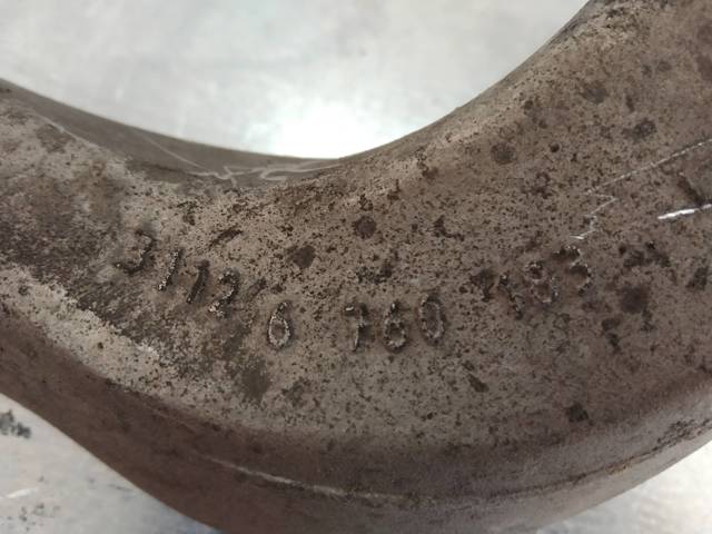 Braço oscilante inferior esquerdo de suspensão dianteira 31126760183 BMW