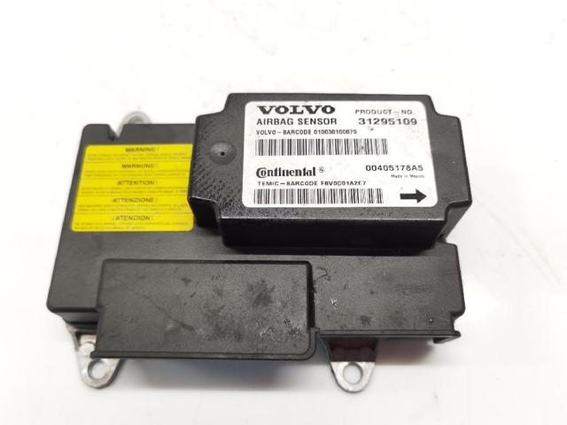 Módulo processador de controlo da bolsa de ar (Centralina eletrônica AIRBAG) 31295109 VOLVO