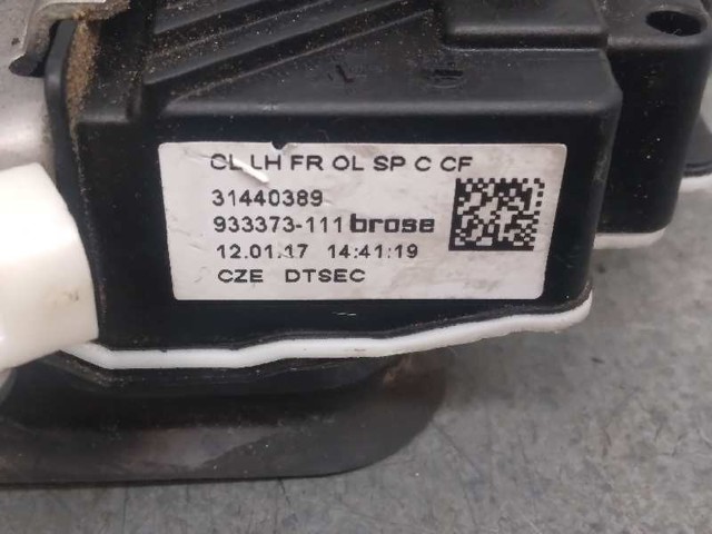 Fecho da porta dianteira esquerda 31440389 VOLVO