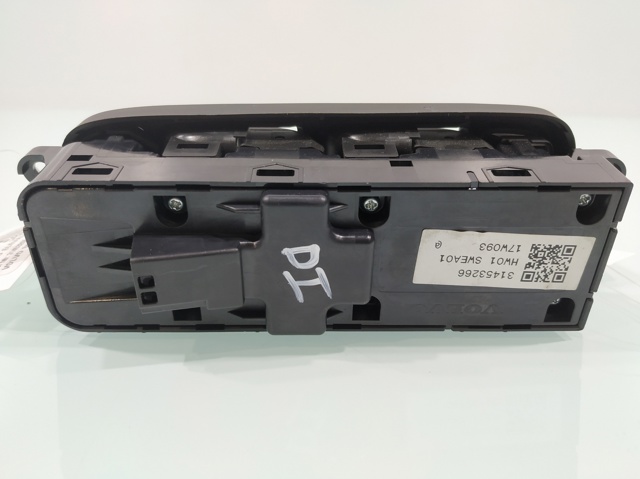Unidade de botões dianteira esquerda de controlo de elevador de vidro 31453266 VOLVO