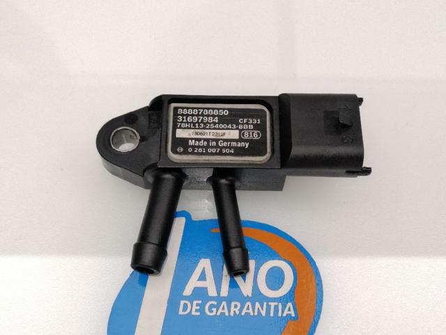 Sensor de pressão dos gases de escape 31697984 VOLVO