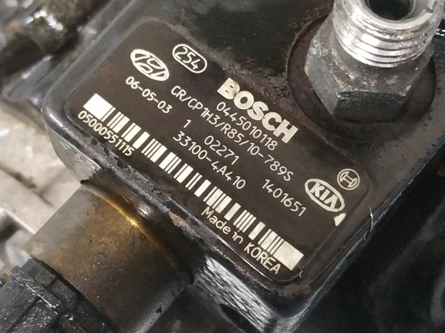 Bomba de combustível de pressão alta 331004A410 HYUNDAI