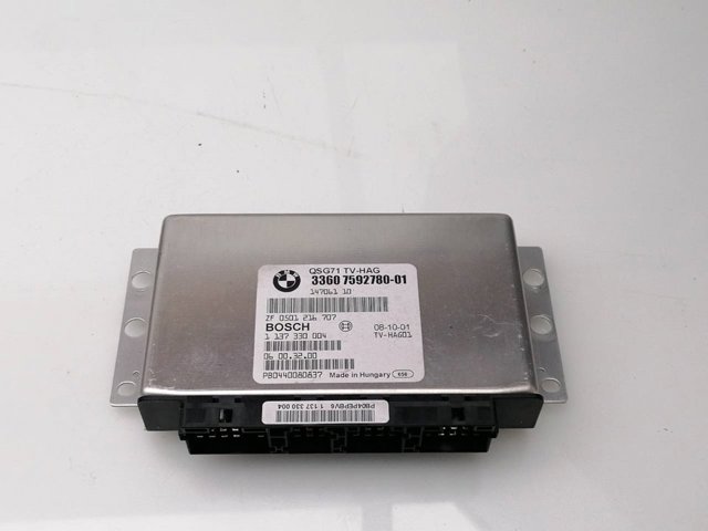 Módulo de direção (Centralina eletrônica) da Caixa Automática de Mudança eletrônica 33607595847 BMW
