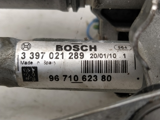 Trapézio de limpador pára-brisas direito 3397021289 PEUGEOT