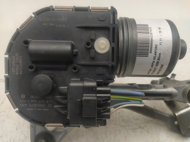 Trapézio de limpador pára-brisas direito 3397021289 PEUGEOT