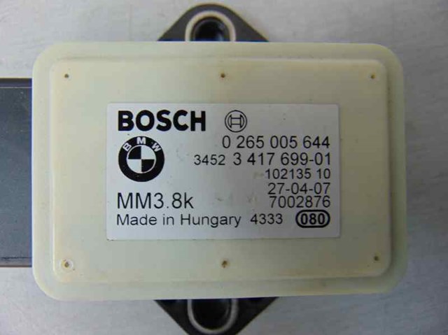 Sensor de aceleração transversal (ESP) 3417699 BMW