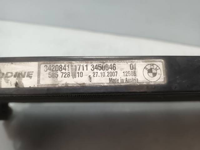Radiador de aparelho de ar condicionado 3420841 BMW