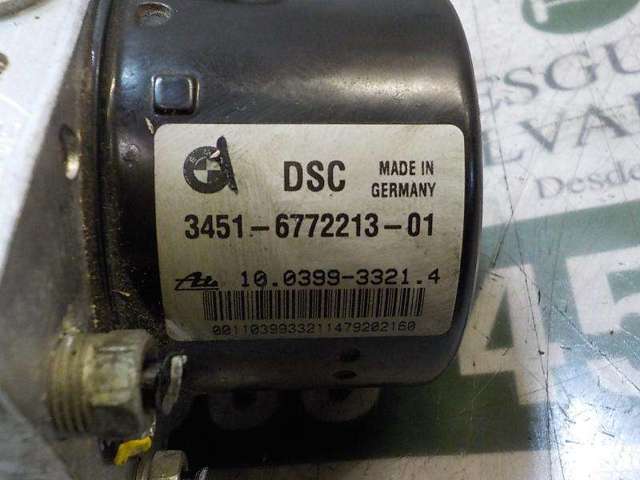 Unidade hidráulico de controlo ABS 34512460450 BMW
