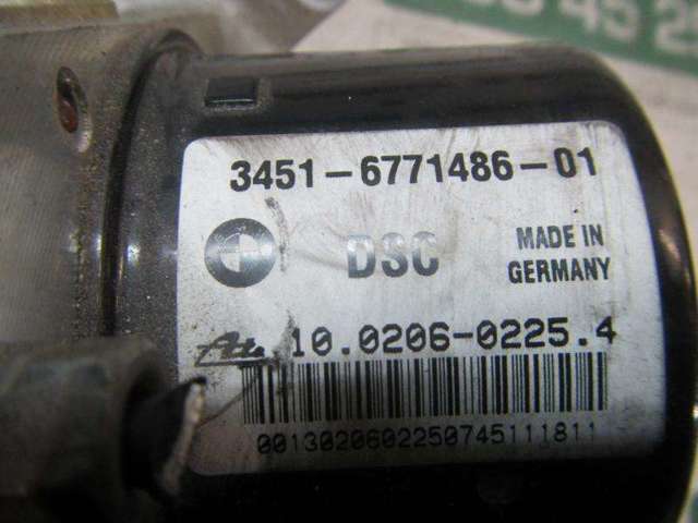 Unidade hidráulico de controlo ABS 34512460450 BMW