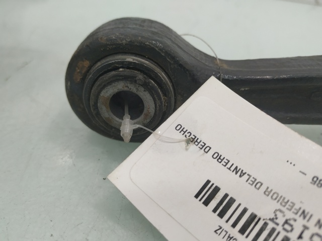 Braço oscilante inferior direito de suspensão dianteira 352134 PEUGEOT
