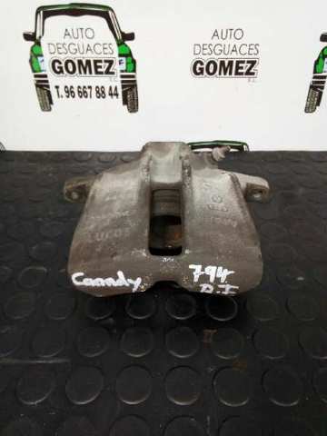 Suporte do freio dianteiro esquerdo 357615123AV VAG