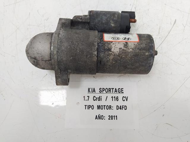 Motor de arranco 361002A800 HYUNDAI