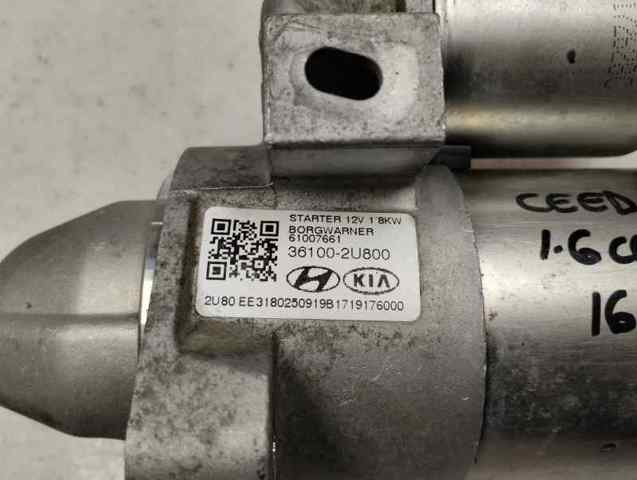 Motor de arranco 361002U800 HYUNDAI