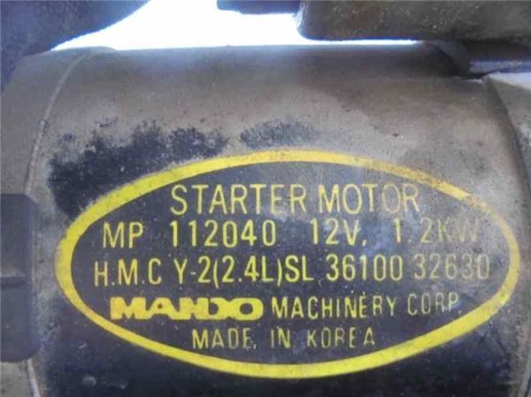 Motor de arranco 3610032630 HYUNDAI