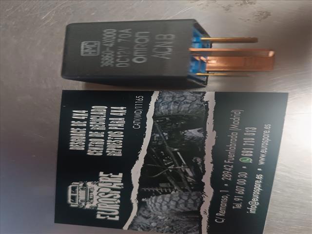 Relê das velas de incandescência 368604X000 HYUNDAI