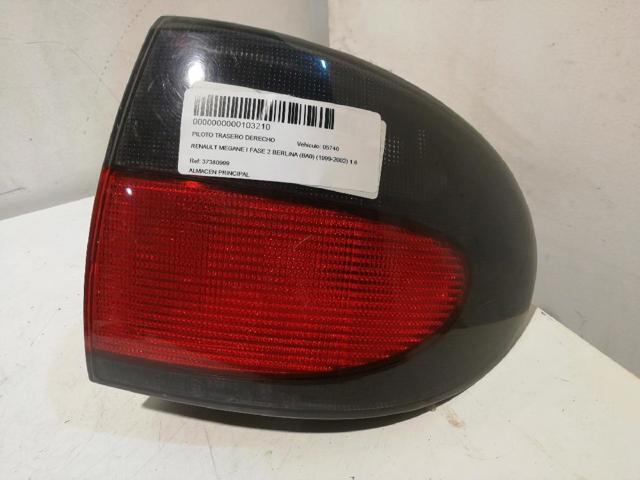 Lanterna traseira direita externa 37380999 RENAULT