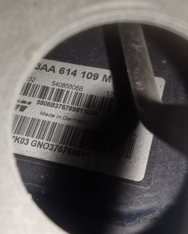 Unidade hidráulico de controlo ABS 3AA614109M VAG