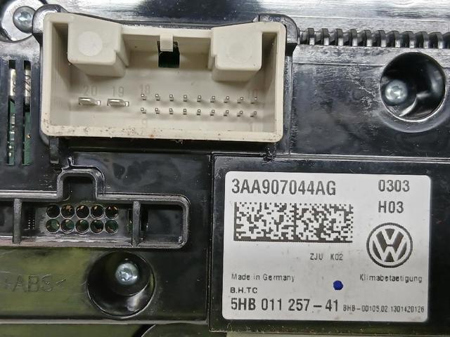 Unidade de controlo dos modos de aquecimento/condicionamento 3AA907044AG VAG