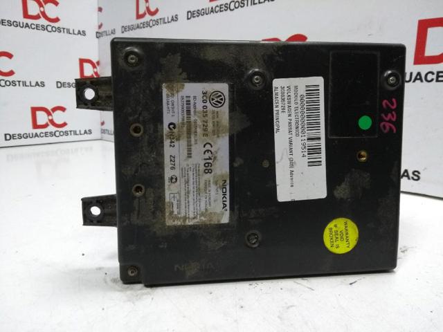 Unidade de controlo Bluetooth 3C0035729E VAG