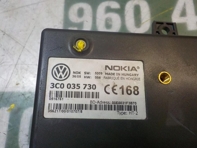 Unidade de controlo multimídia 3C0035730B VAG