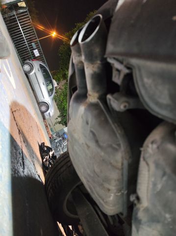 Silenciador, parte traseira 3C0253609AJ VAG