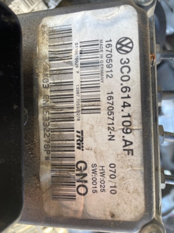 3C0614109AF VAG