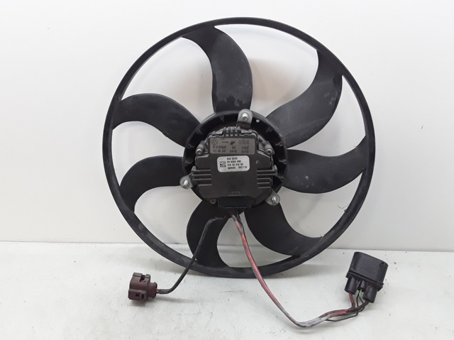 Ventilador elétrico de esfriamento montado (motor + roda de aletas) esquerdo 3C0959455F VAG