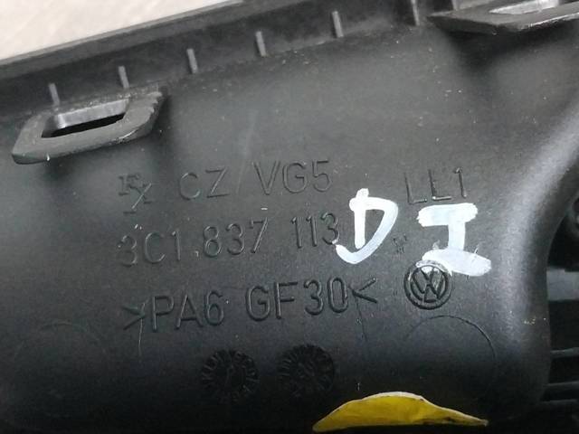 Maçaneta interna esquerda da porta dianteira 3C1837113 VAG