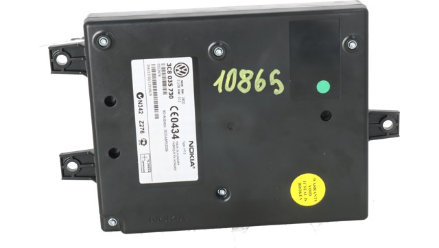 Unidade de controlo multimídia 3C8035730 VAG