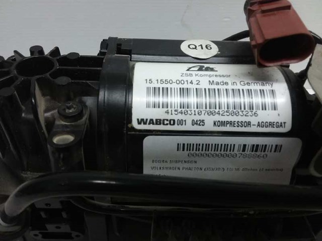 Compressor de bombeio pneumático (de amortecedores) 3D0616005K VAG