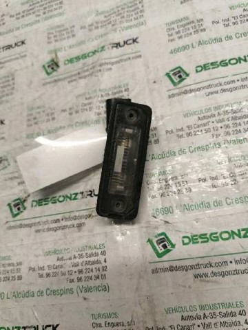 Lanterna da luz de fundo de matrícula traseira 3D0943021A VAG