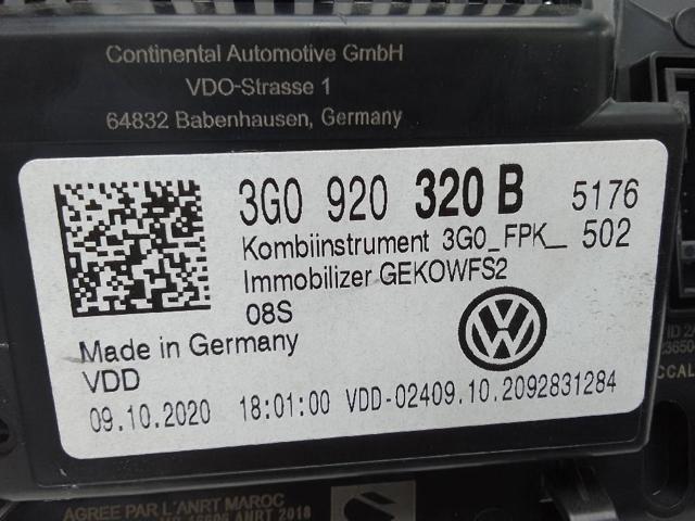 3G0920320B VAG