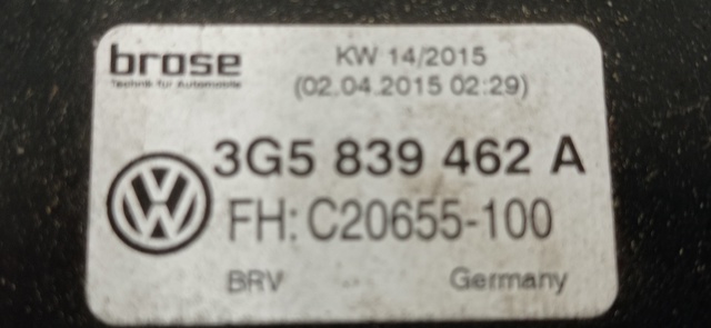 3G5839462A VAG