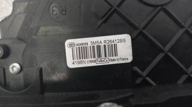 Fecho da porta traseira direita 3M5AR26412BS FORD