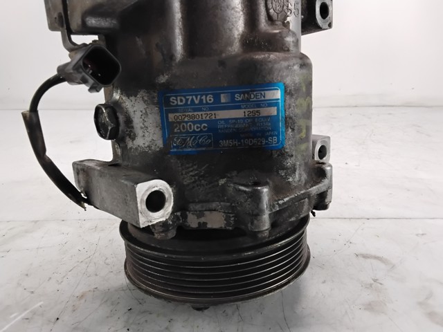 Compressor de aparelho de ar condicionado 3M5H19D629SB MAZDA