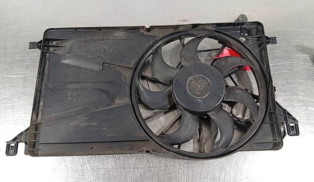 Difusor do radiador de esfriamento, montado com motor e roda de aletas 3M5H8C607RH FORD