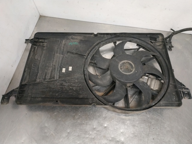 Difusor do radiador de esfriamento, montado com motor e roda de aletas 3M5H8C607RJ FORD