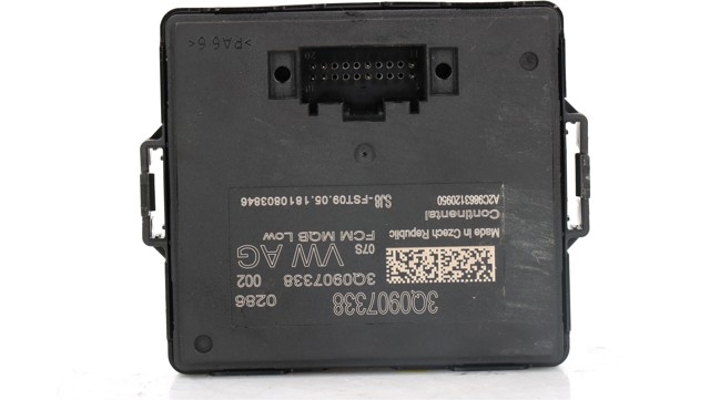 Módulo de direção (Centralina eletrônica) de iluminação adativa 3Q0907338 VAG