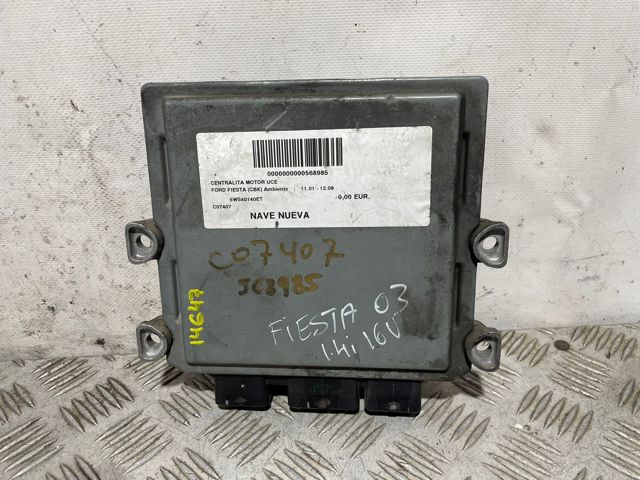 Módulo de direção (Centralina eletrônica) de motor 3S6112A650LC FORD
