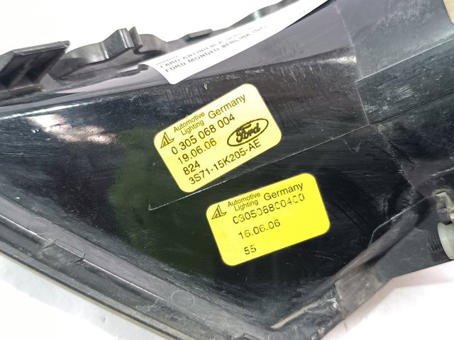 Luzes de nevoeiro direitas 3S7115K205AE FORD