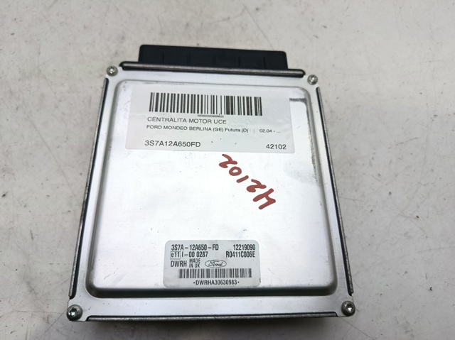 3S7A12A650FD Ford