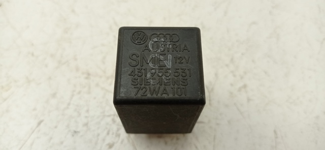 Relê de controlo de limpador pára-brisas 431955531 VAG